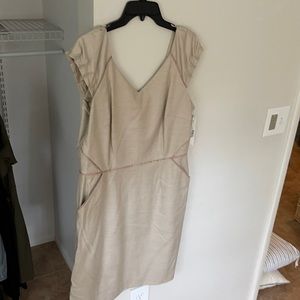 Khaki Antonio Melani dress with pockets